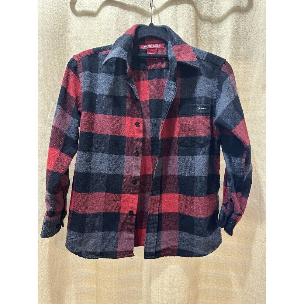 Montage  Boys Flannel Sizes 7